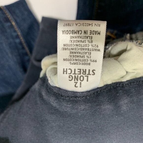 Old Navy Maternity Stretch Low Waist Long Jean - Picture 7 of 7